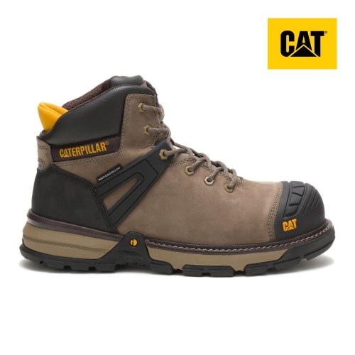 Caterpillar Excavator Superlite Waterproof Nano Toe CSA Werkschoenen Heren Bruin (VYLX.NL)